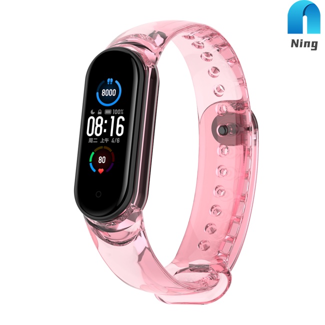 Dây Đeo Tay Thay Đổi Màu Sắc Theo Nhiệt Độ Cho Xiaomi Mi Band 7