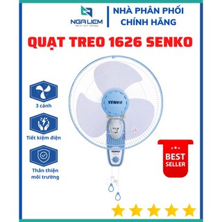 Quạt treo tường 2 dây 1626 senko