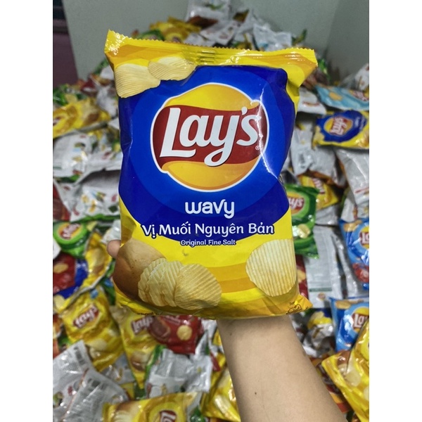 Combo 10gói snack Lays mix vị hàng lỗi, xẹp