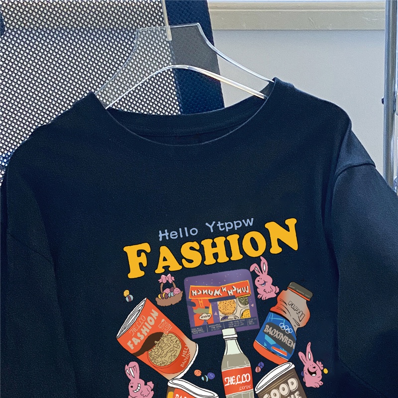 NRVP Áo Thun Nữ Dài Tay Thời Trang Hàn Quốc 2023