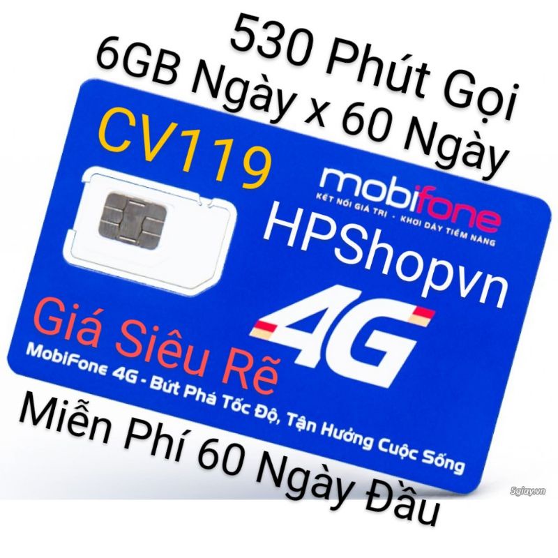 SIM 4G MOBI CV119 TRÙM DATA FREE 2 THÁNG ĐẦU GIÁ SIÊU ƯU ĐÃI ĐK CHÍNH CHỦ