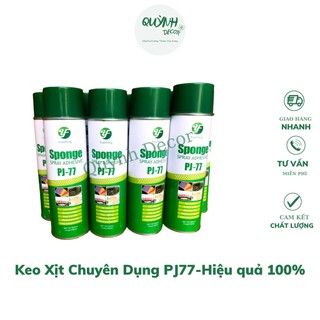 Keo dán xốp siêu dính PJ77 - chuyên dùng cho xốp dán tường , dán sàn đa năng