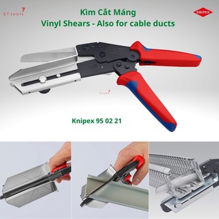 Kìm cắt máng điện knipex 95 02 21