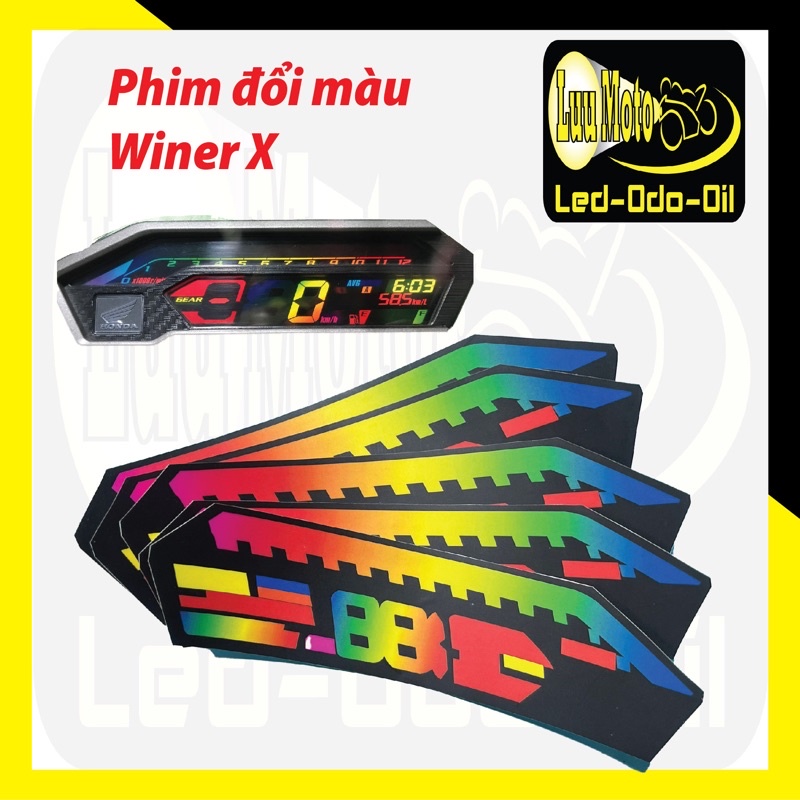 Film mod màu Winner X V2-V3 ban ngày vẫn nhìn rõ màu