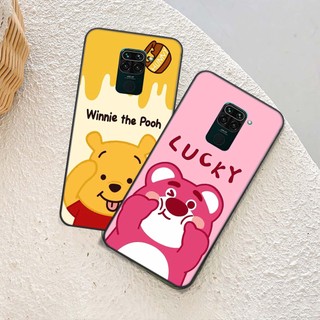 Ốp lưng điện thoại xiaomi redmi note 9 / redmi note 9s / redmi note 9 pro in hình gấu hồng, cute pooh, baby dễ thương
