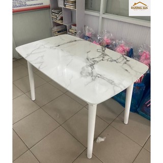 Bàn Ăn Mặt Gỗ Giả Vân Đá ✌MIỄN PHÍ SHIP HCM✌ Ghế ăn