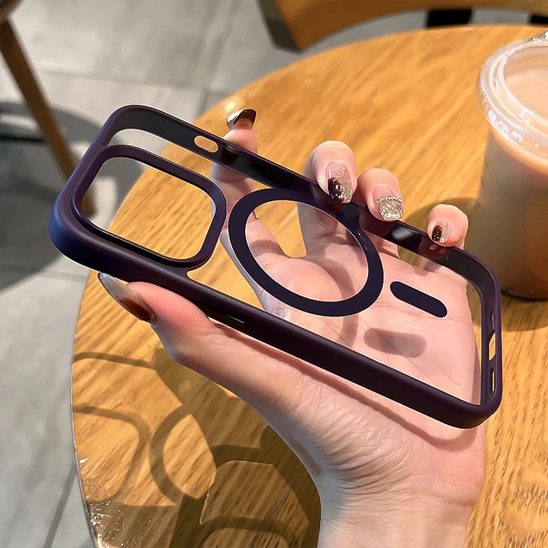 Ốp lưng iPhone 14 Pro/ 14 Pro Max/ 13/ 13 Pro/ 13 Pro Max, ốp hỗ trợ sạc không dây, ốp lưng trong viền dẻo hiệu Likgus