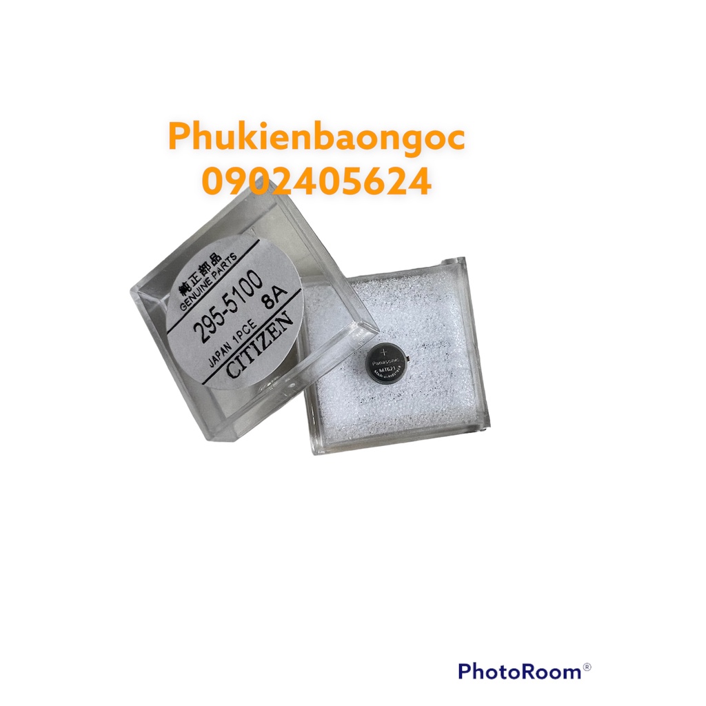 Pin sạc đồng hồ Citizen Panasonic 295-5100 MT621