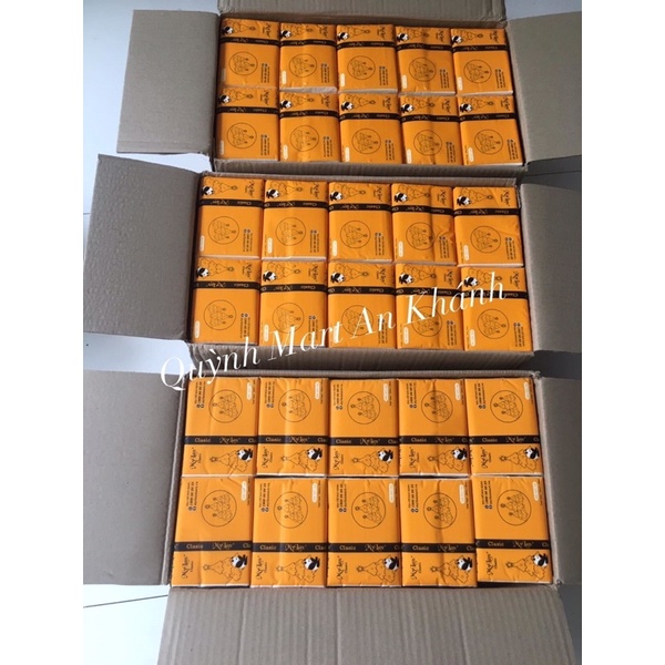 Thùng 30 gói giấy ăn gấu trúc Mylan, khăn giấy rút cao cấp 3 lớp hàng loại 1