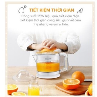 Sharp_Máy vắt cam Sharp EJ-J256-WH (0.6L) - Hàng chính Hhãng