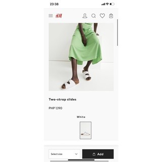 Dép Đế Trấu Unisex H&M