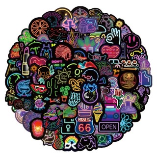 10 sticker dán trang trí noen phong cách ( không trùng)