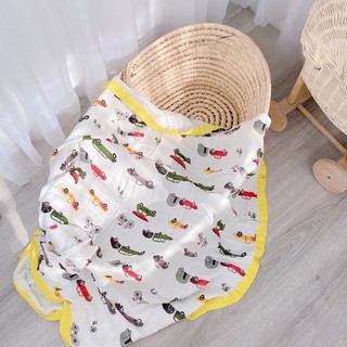 Khăn aden sợi tre Aden Anais -Monona 4 lớp mềm mịn thấm hút cho bé