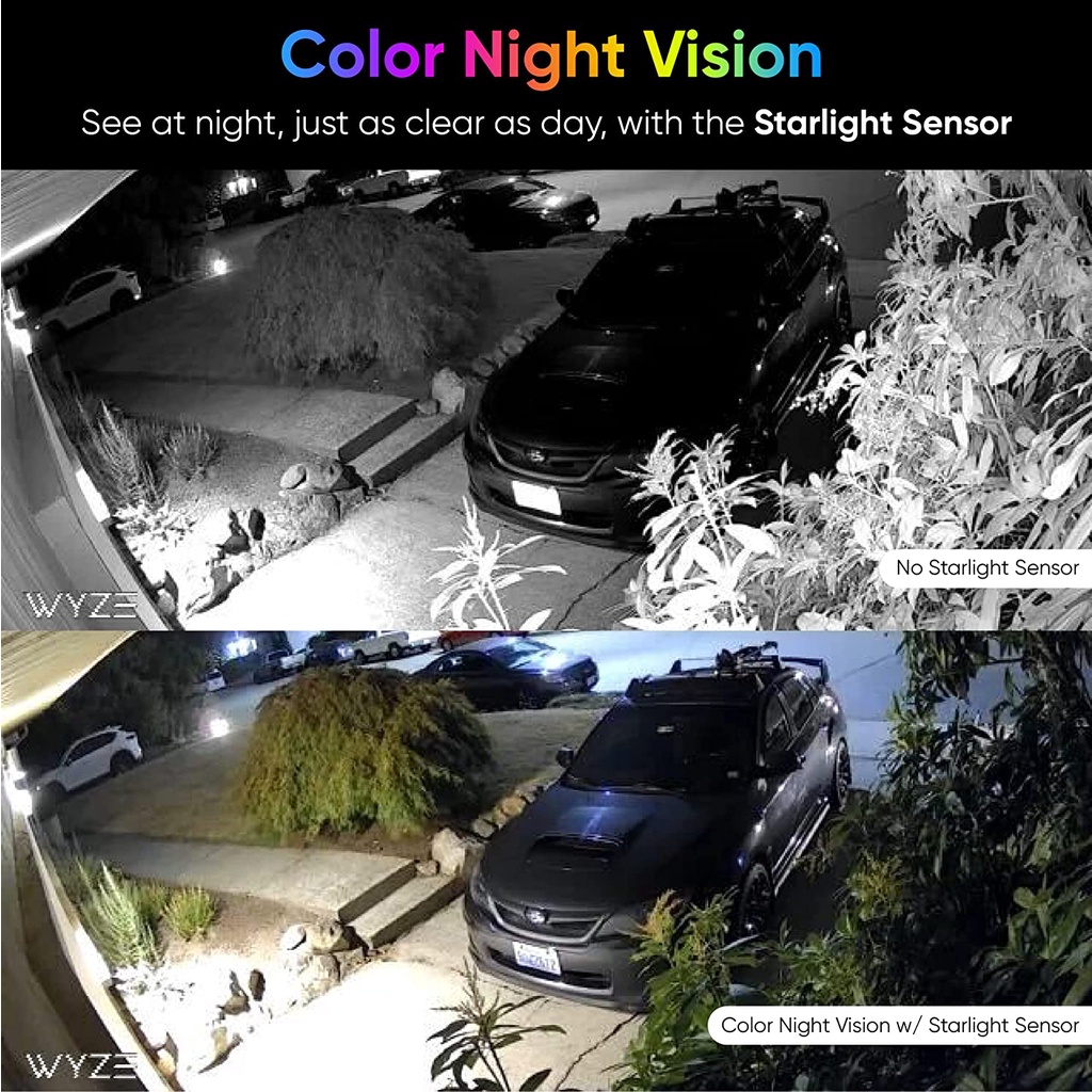 Camera giám sát không dây wyze cam outdoor - pin 6 tháng - lưu trữ offline