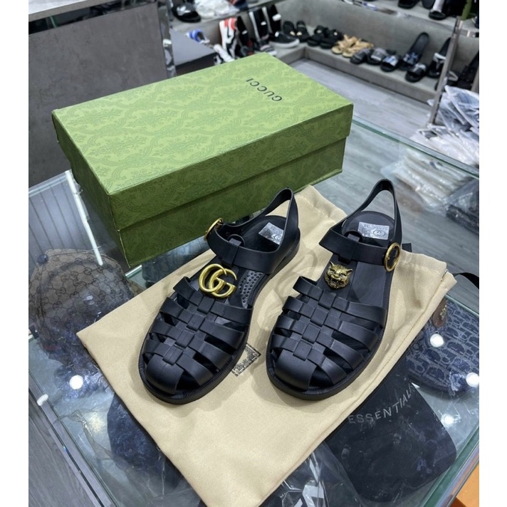 Dép Dọ Gucci Nam,Dép rọ Sandal Nam Gucci Bóng