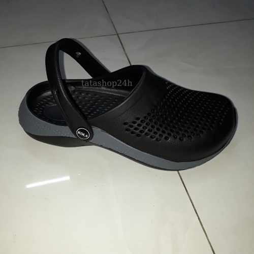 Dép Crocs unisex siêu nhẹ - Sục lỗ bít mũi nam nữ đi mưa siêu bền tatashop24 - SL019 | BigBuy360 - bigbuy360.vn