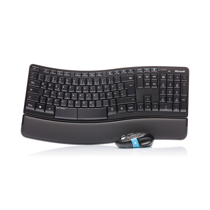 Bộ Bàn Phím Chuột Không Dây Microsoft Sculpt Comfort (L3V-00027)