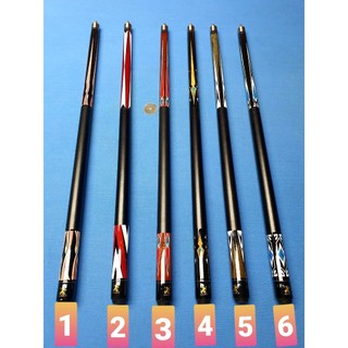 Cơ bida adam 2 tay da - gậy bida thế hệ mới - đầu tẩy cao cấp nicest