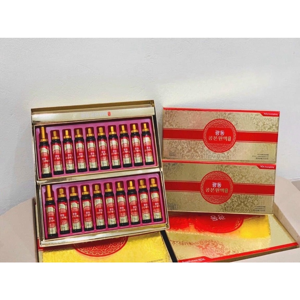 TINH CHẤT ĐÔNG TRÙNG HẠ THẢO KWANGDONG HỘP 60 ống x20ml HÀNG CHÍNH HÃNG [ Hàng Mới Về ]