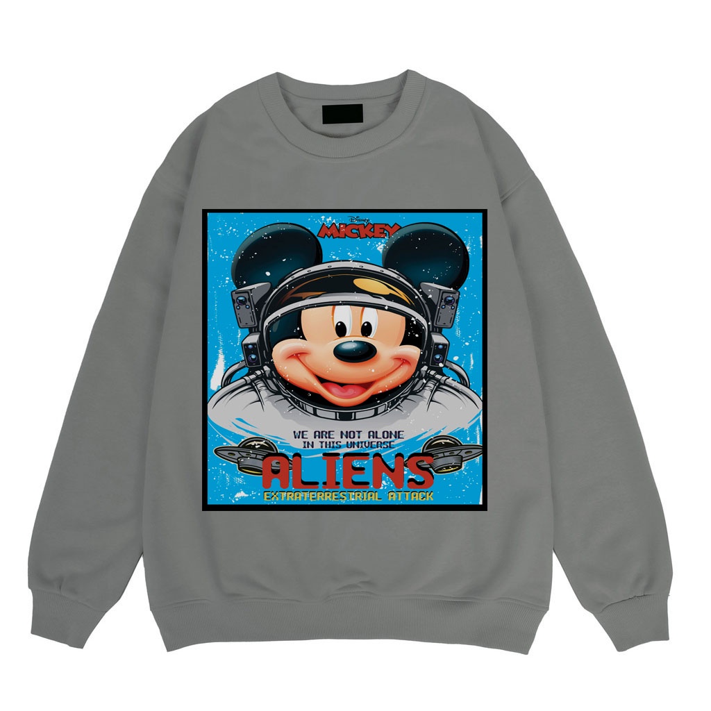 SWEATER CHUỘT MICKEY 5D TRƯỚC NGỰC CHẤT
