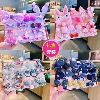 Hộp nơ kẹp tóc 18 Chi Tiết
