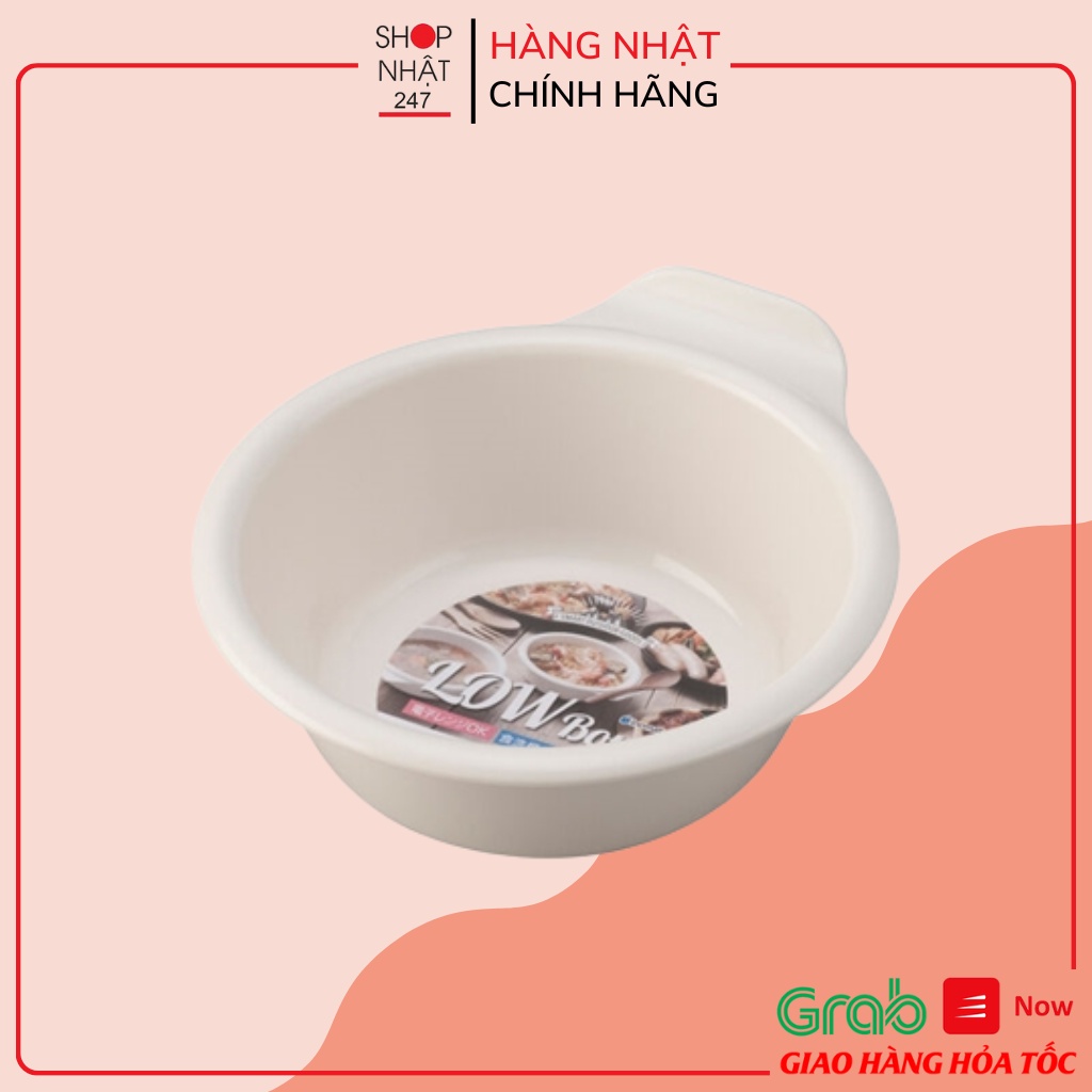 [Hỏa Tốc HN] Tô đựng súp, đồ ăn màu trắng cỡ trung INOMATA nội địa Nhật Bản