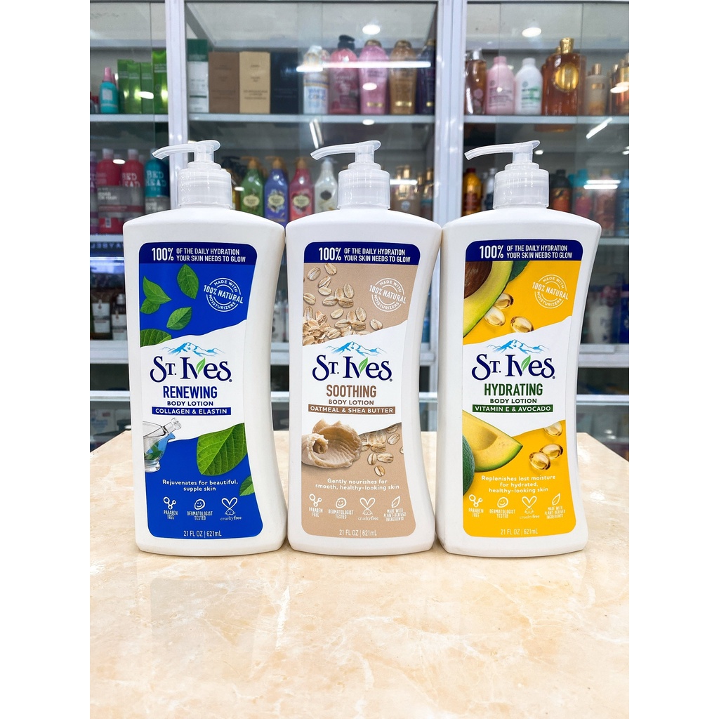 Sữa Dưỡng Thể ST.IVES Chính Hãng USA 621ml