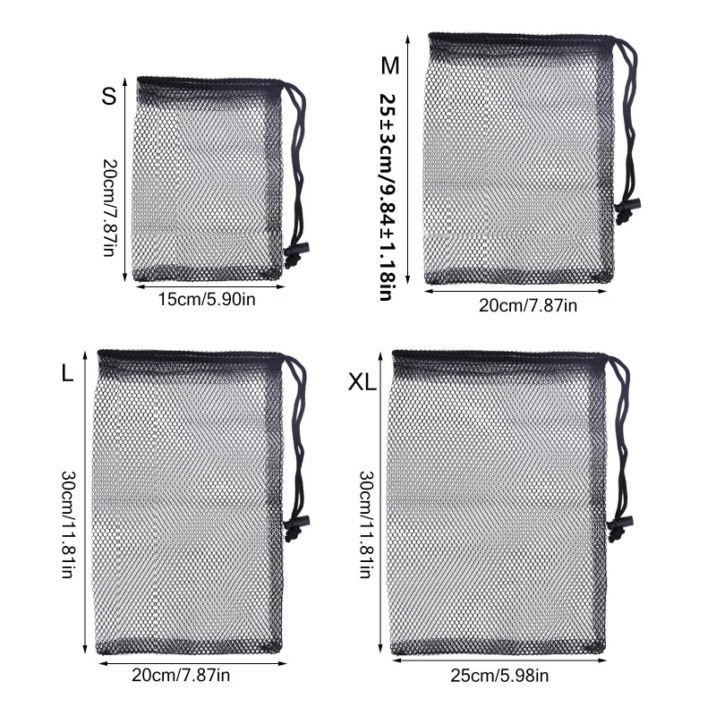 Túi Lưới Dây Rút Đựng Gậy Đánh Golf Tiện Dụng