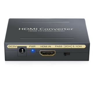 BỘ CHUYỂN ĐỔI HDMI SANG HDMI CỔNG QUANG SPDIF + CÓ HỖ TRỢ ÂM THANH 5.1