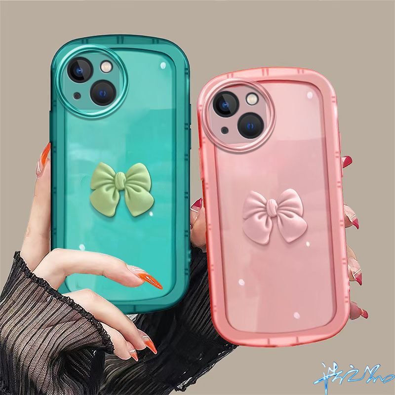 Ốp Điện Thoại Trang Trí Nơ 3D Cho Realme 9i C35 5 5i 6i 6 Pro 7i C17 C2 C3 A1K