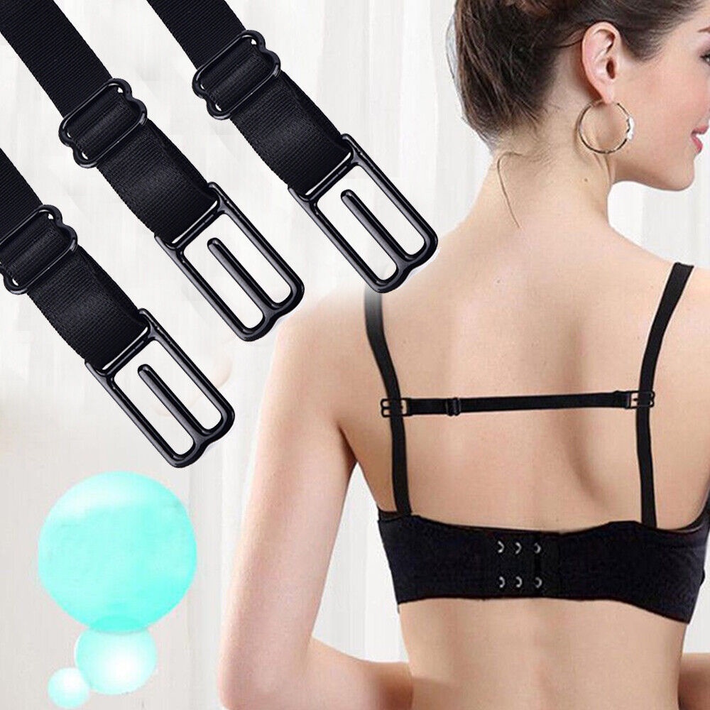 Kẹp Giữ Dây Áo Ngực Co Giãn Chống Trượt Có Thể Điều Chỉnh Dành Cho Nữ