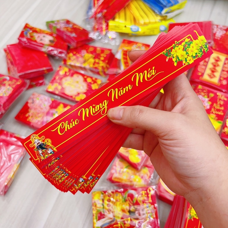 100 Decal Giấy Chúc Mừng Năm Mới
