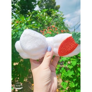 Băng đô thêu cà rốt
