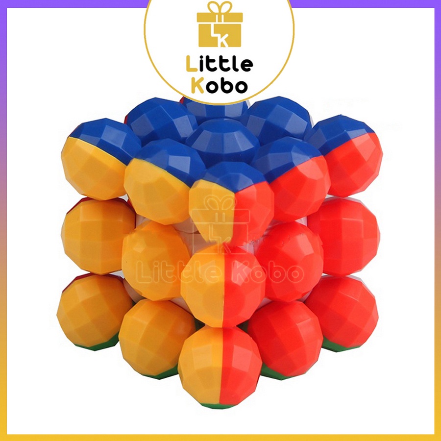 Rubik DianSheng YuanZhu Bead Ball Cube 3x3 Vân Kim Cương Rubic Biến Thể Đồ Chơi Trí Tuệ