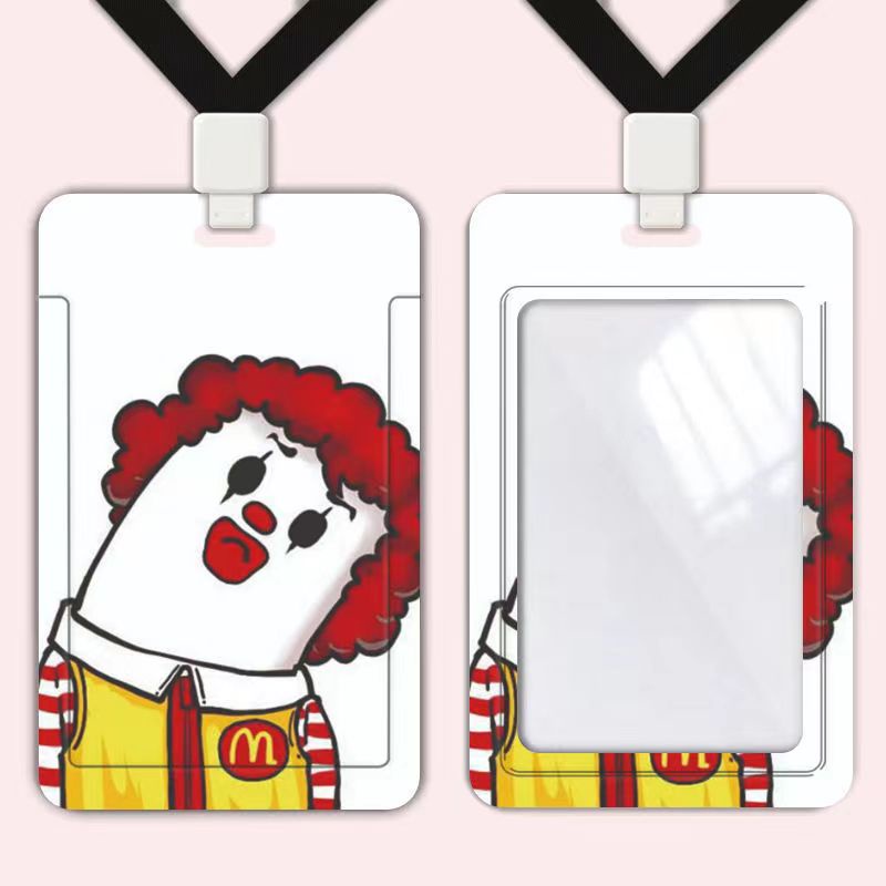 Dây Đeo Thẻ Dài In Chữ Mcdonald 'S Name Tiện Dụng