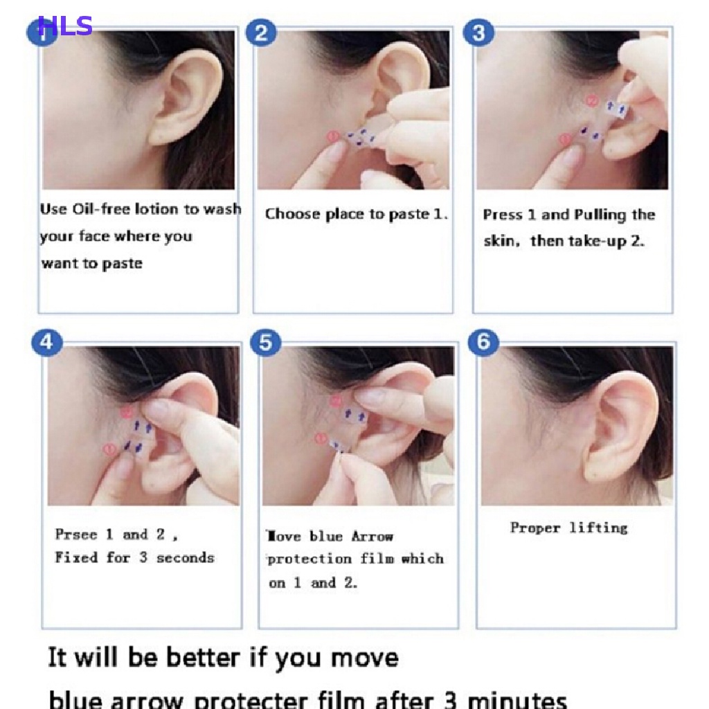 Set 40 Miếng Dán Nâng Cơ Mặt Tạo Cằm Chữ v Nhanh Chóng