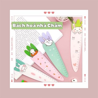 Thước uốn dẻo hình củ cà rốt xinh xắn 15 cm