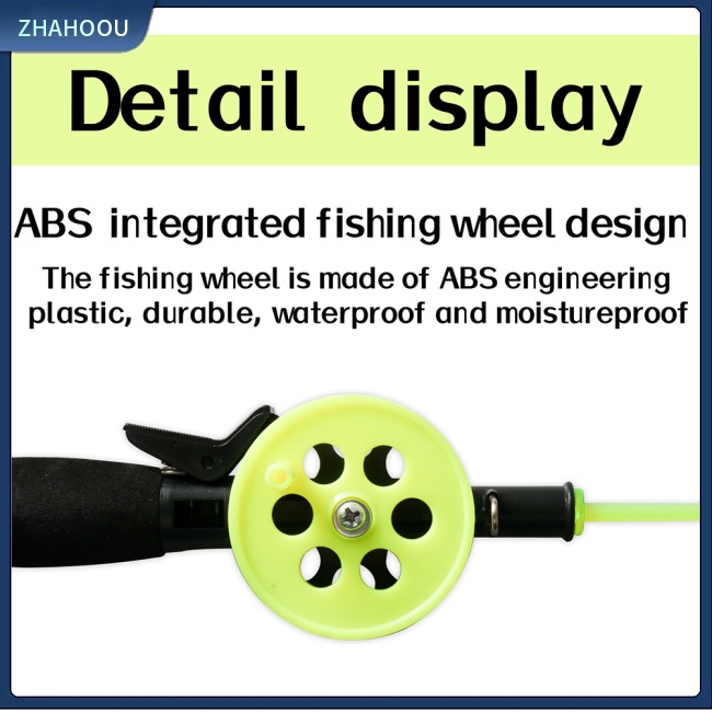 ☃Nhà☃ Cần Câu Tôm Cá Trên Băng Trọng Lượng Nhẹ Độ Bền Cao Cho Người Mới Bắt Đầu