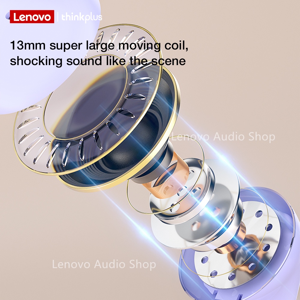 Tai nghe không dây Bluetooth LENOVO LP40 Pro TWS tích hợp micro
