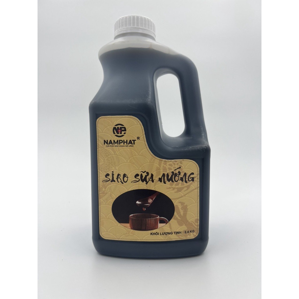 Siro sữa nướng chai 2.4kg