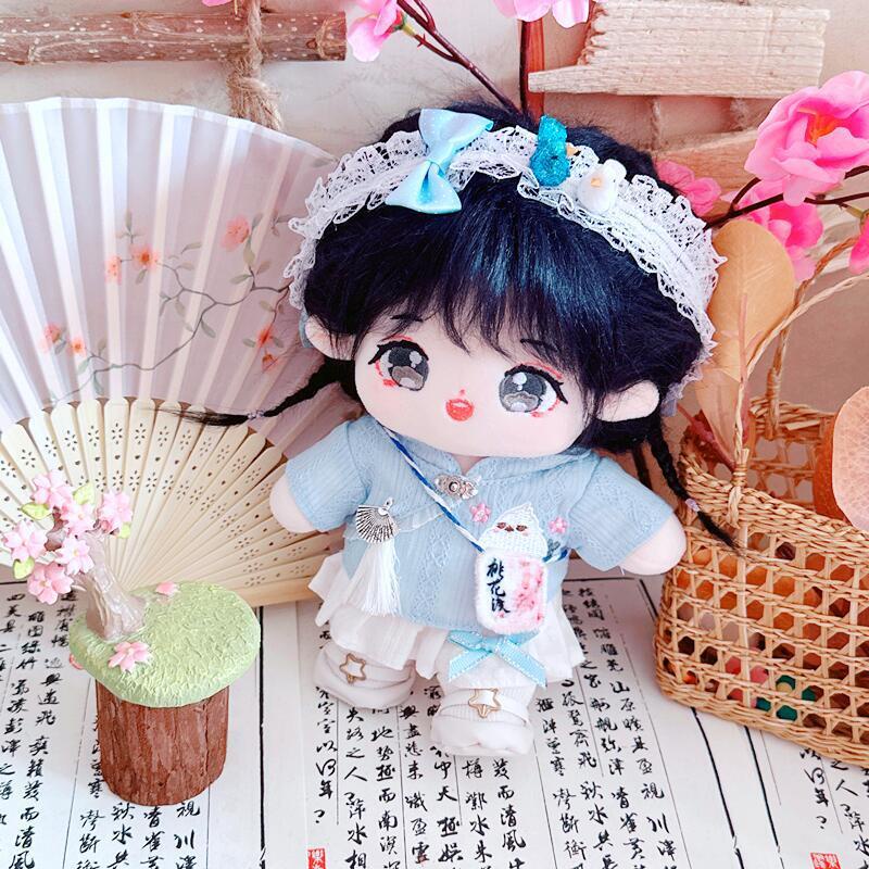 Đầm Phong Cách Trung Hoa Cổ Điển Xinh Xắn Dành Cho Búp Bê 20cm