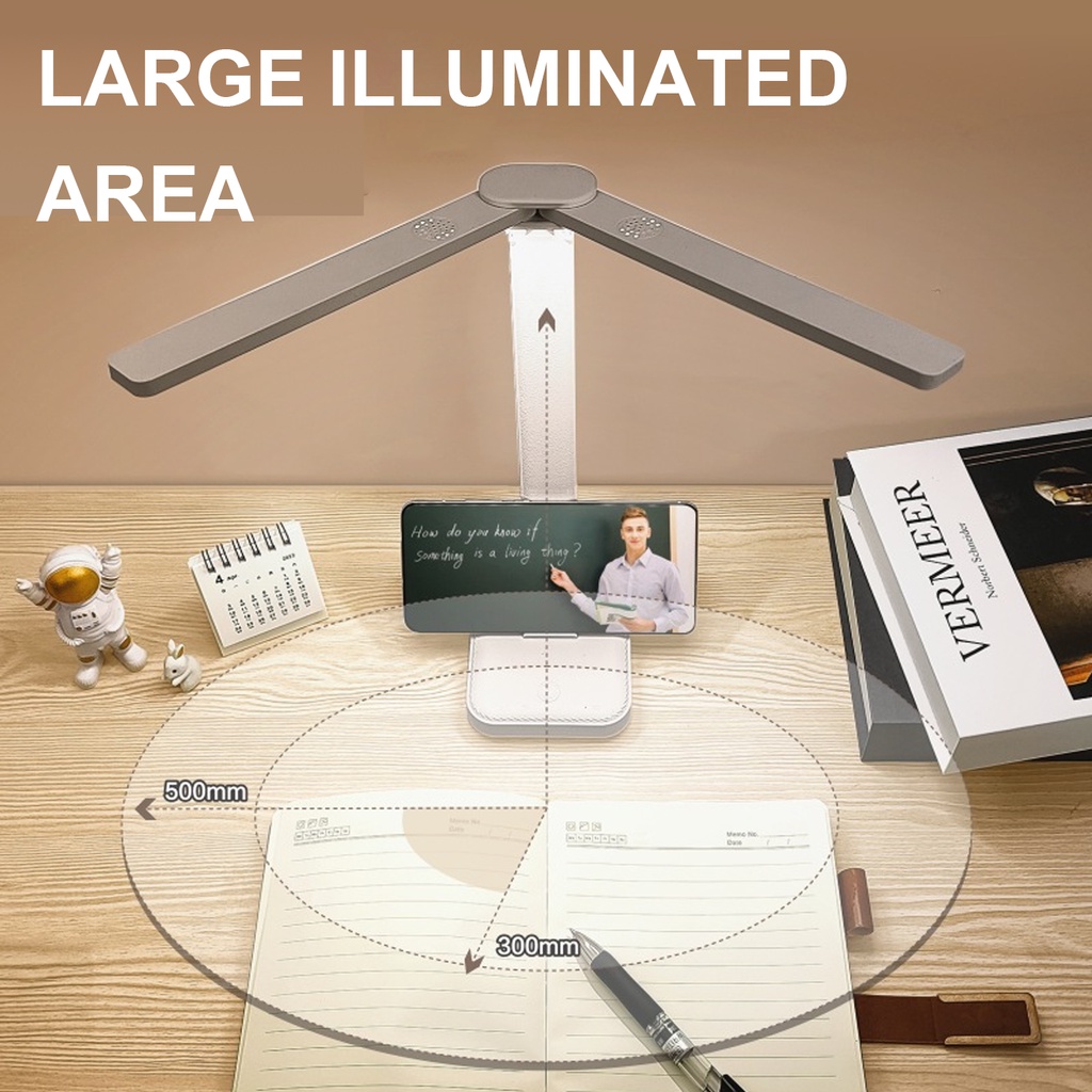 Đèn Led Đọc Sách Bảo Vệ Mắt Có Thể Sạc Lại Dành Cho Học Sinh
