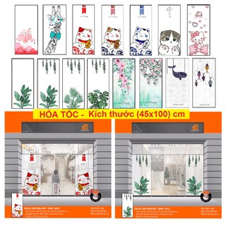 Decal dán mờ kính khổ lớn 45x100 cm - tổng hợp mẫu