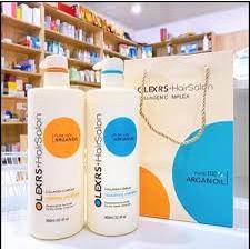 Cặp Dầu Gội Xả Olexrs Argan Oil Collagen 960ml Ngăn Ngừa Tóc Gàu, Khô Xơ, Hư Tổn. Kích Thích Mọc Tóc.Hàng Chính Hãng