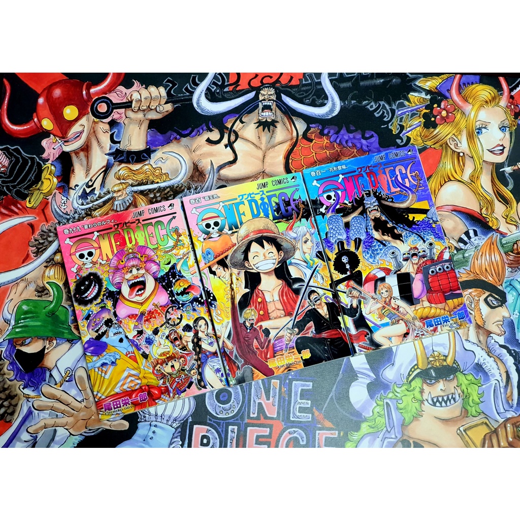 Truyện Tranh - NXB Kim Đồng - One Piece 99 100 101 (Bìa Rời Có Tặng Kèm Postcard)