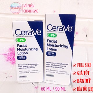  Kem dưỡng da ban đêm CeraVe Facial Moisturizing Lotion PM  4% Niacinamide  