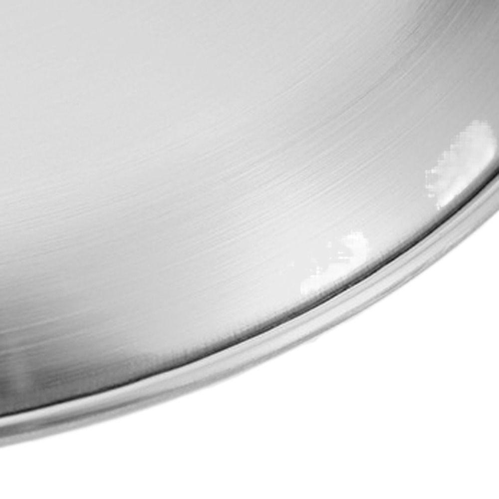 Đĩa Tròn Bằng Thép Không Gỉ Đựng Thức Ăn Cho Cắm Trại