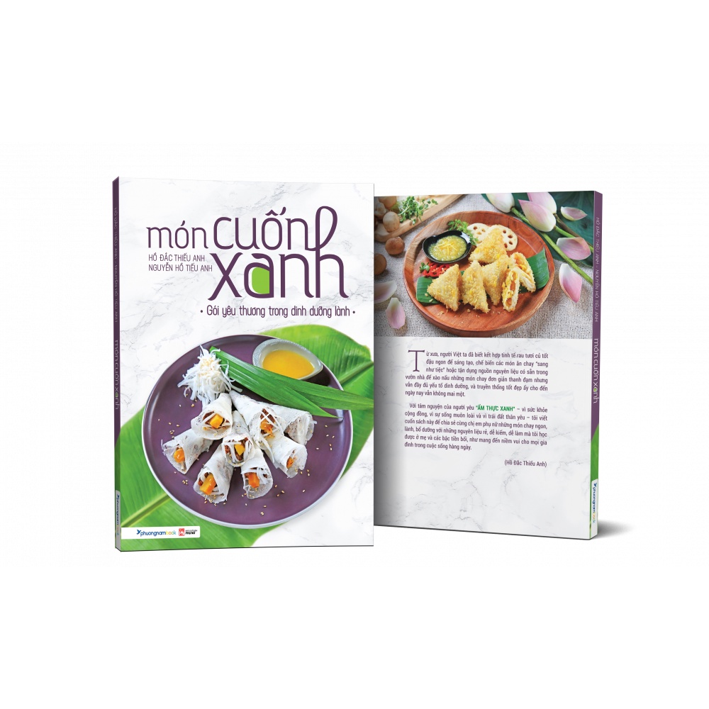 Sách - Món Cuốn Xanh - Gói Yêu Thương Trong Dinh Dưỡng Lành (PN)