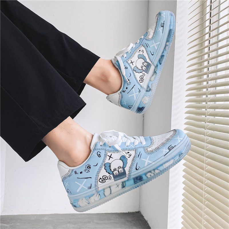 Giày Thể Thao Canvas Air Force No. Phong Cách Mới Cao Cấp Cho Nam 1 Giày Trắng Nhỏ Hợp Thời Trang