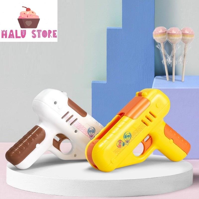 SIÊU HOT Súng bắn kẹo mút Hot Trends siêu vui